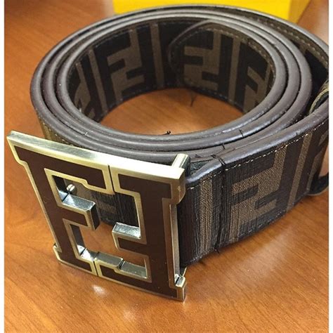 real fendi belt ebay|authentic men's fendi belt.